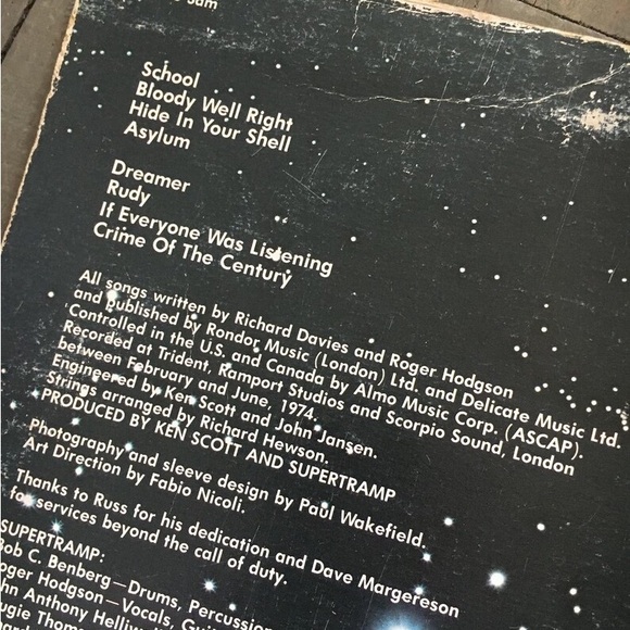 1974 crime of the century-supertramp - Picture 3 of 4